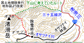 渚滑岳広域地図