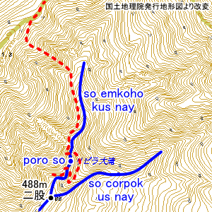 リビラ大滝周辺の地図