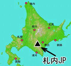 札内JPの位置の地図