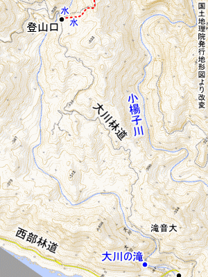 花山歩道の地図3