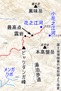 栗生歩道の地図2