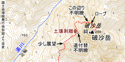 登山道地図1